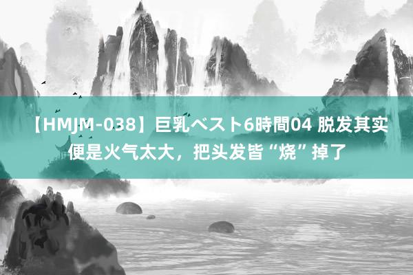 【HMJM-038】巨乳ベスト6時間04 脱发其实便是火气太大，把头发皆“烧”掉了